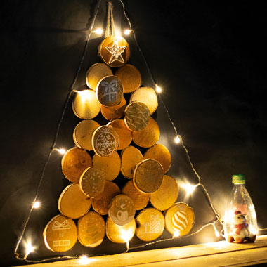 Albero di Natale in legno